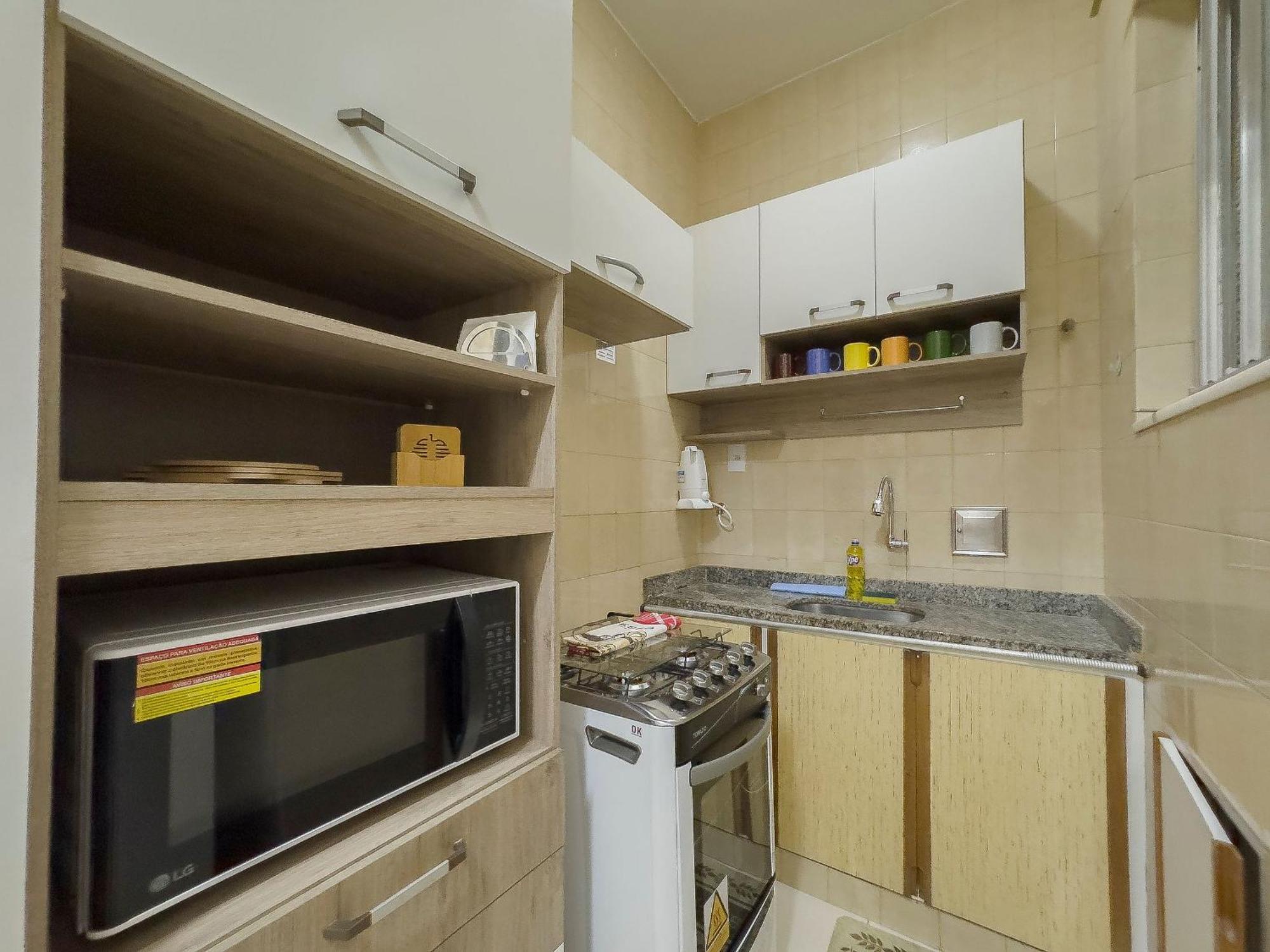 Apartment Localizacao Perfeita: 1qto, 3min Orla Rio de Janeiro