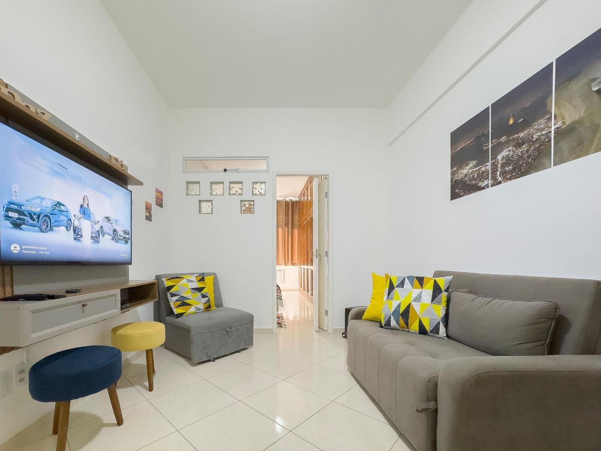 Localizacao Perfeita: 1qto, 3min Orla Apartment Rio de Janeiro